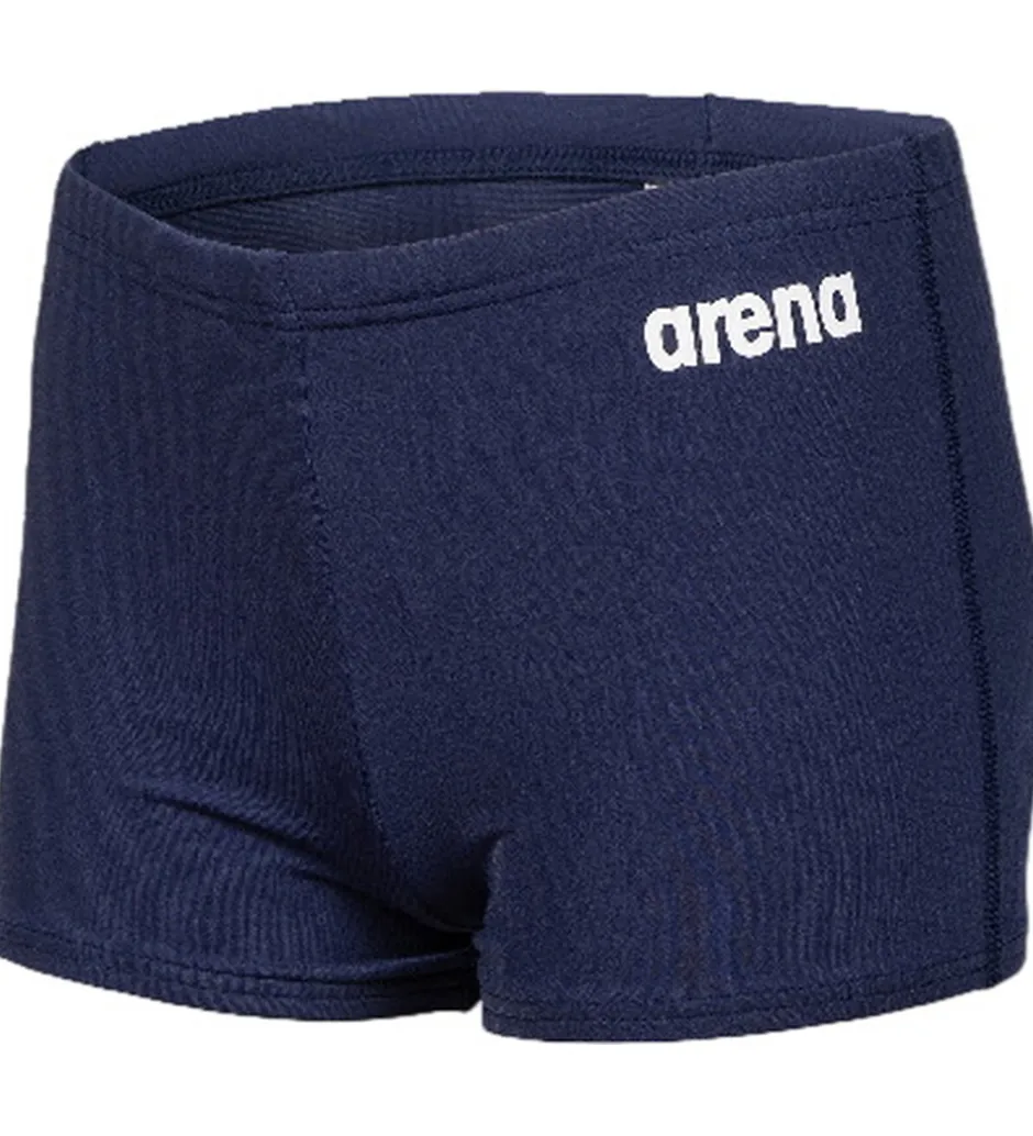 Børn Arena Badebukser - Team - Navy/Hvid