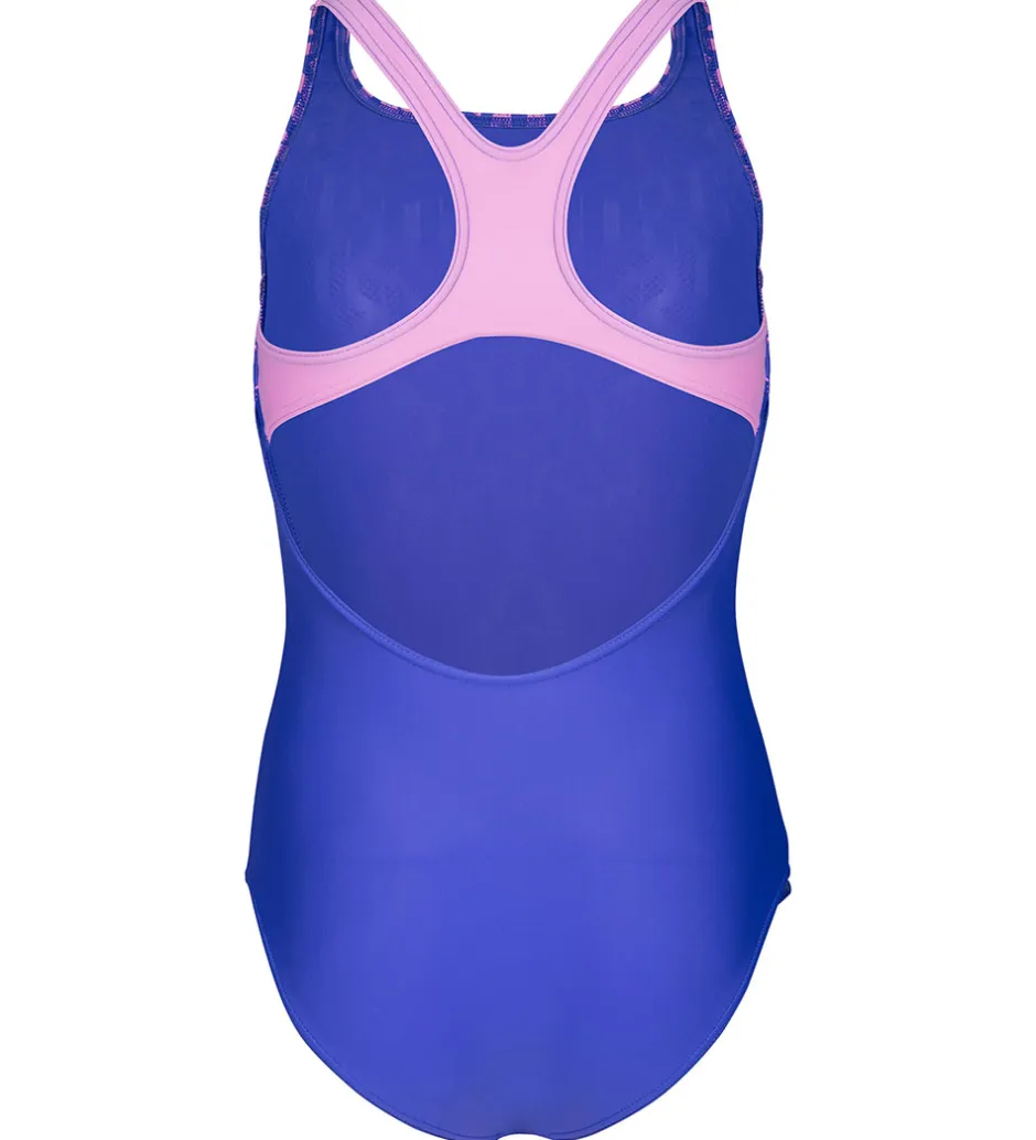 Børn Arena Badedragt - Kikko - Indaco/Orchid