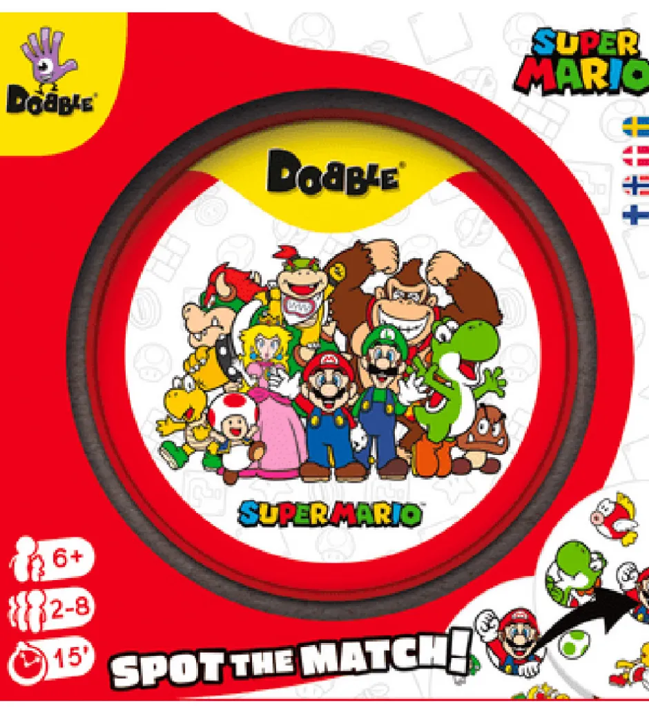 Spil*Asmodee - Dobble - Super Mario Nordic