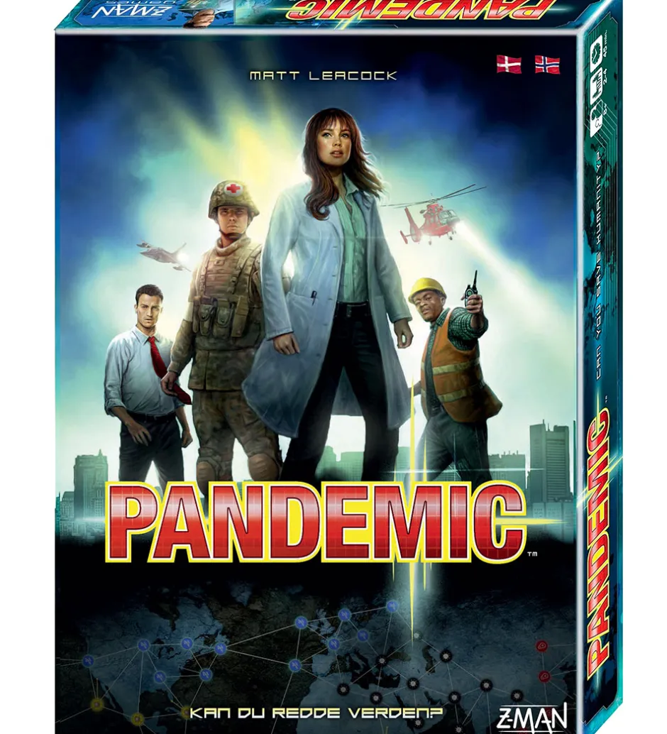 Spil*Asmodee - Pandemic DK/NO - Brætspil