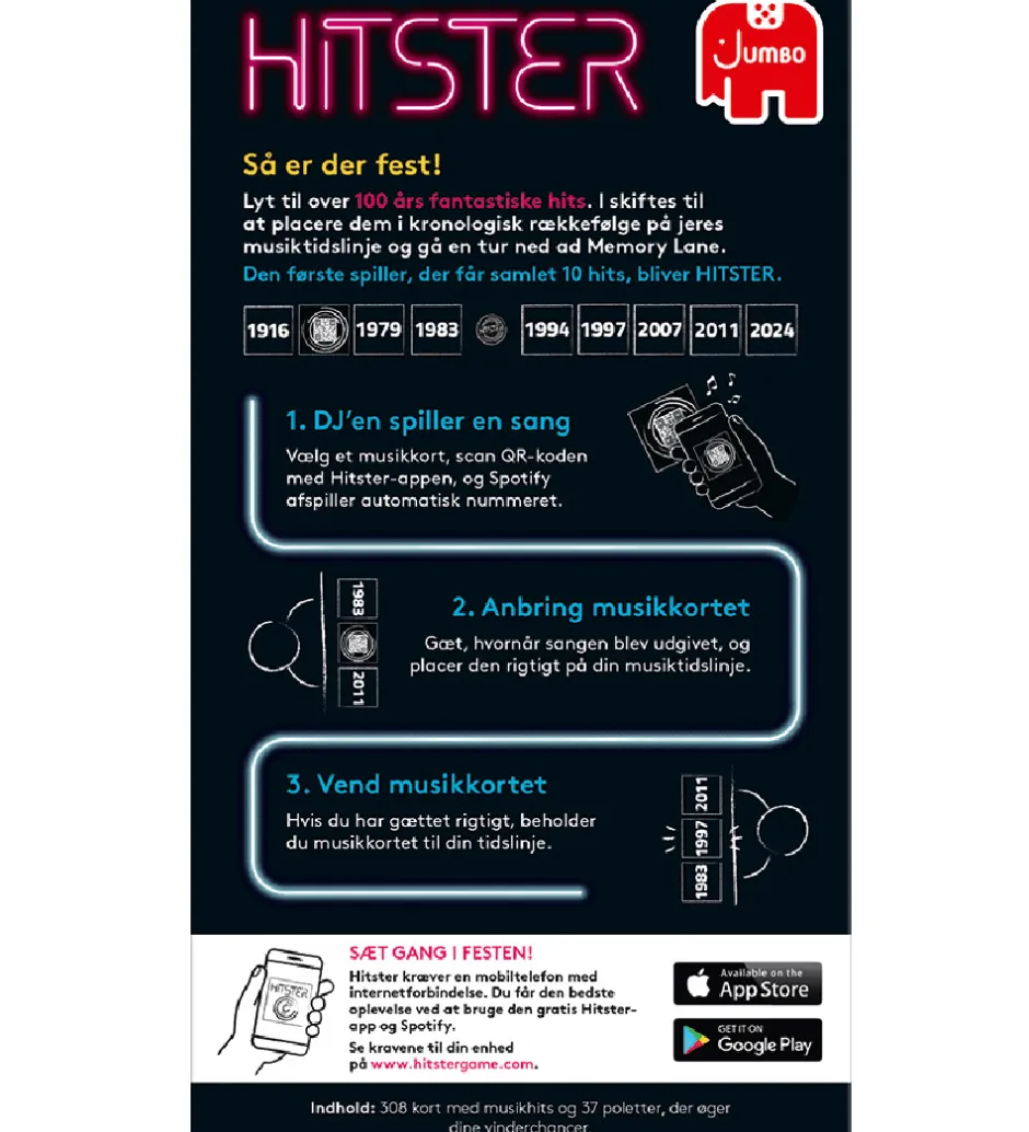 Spil*Asmodee Spil - Hitster Original