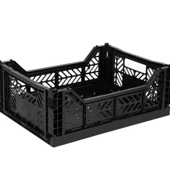 Foldekasser|Bokse Og Kasser*Aykasa Foldekasse - 40x30x15 cm - Midi - Sort
