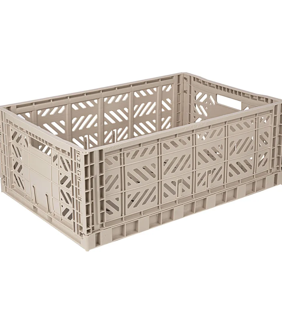 Foldekasser|Bokse Og Kasser*Aykasa Foldekasse - 60x40x22 cm - Maxi - Sand