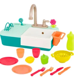 Legekøkken Og Legemøbel*B. toys Legekøkken - Køkkenvask m. Vand - 18 Dele