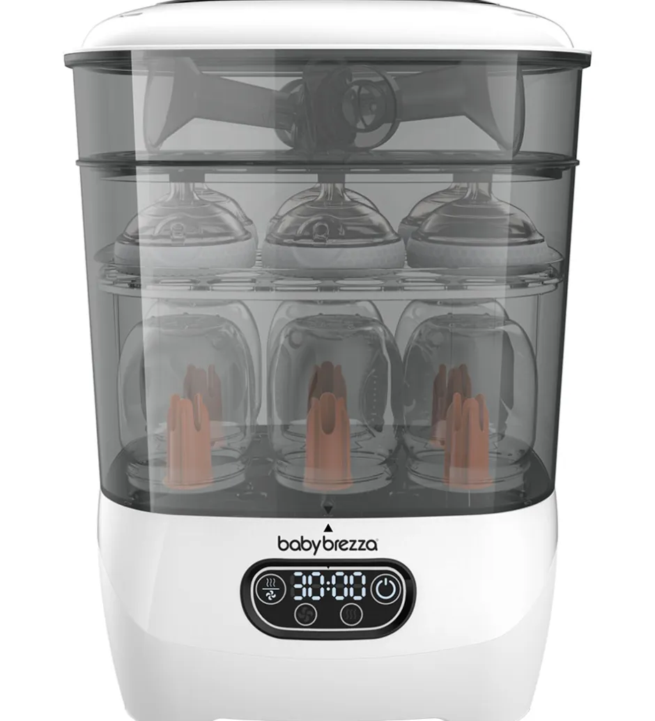 Sutteflasker*Baby Brezza Sterilizer Dryer Advanced - Hvid