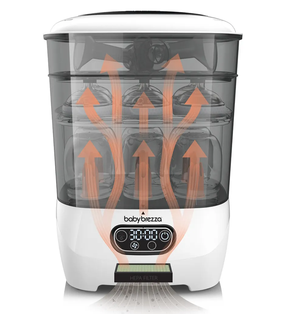 Sutteflasker*Baby Brezza Sterilizer Dryer Advanced - Hvid