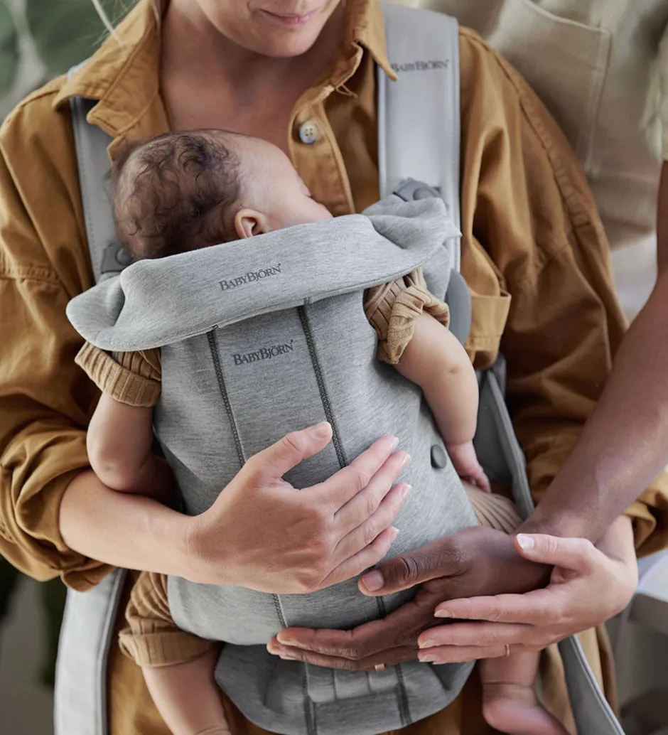 Bæreseler &Amp; Vikler*BabyBjörn Bæresele - Mini - Light Grey