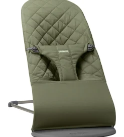 BabyBjörn Skråstol - Bliss - Classic Quiltet - Mørkegrøn