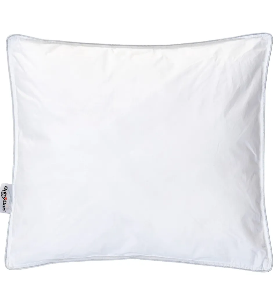 Hovedpuder|Hovedpuder*BabyDan Dyne/Pude - Junior - 40x45/100x140 - Microfiber - Hvid