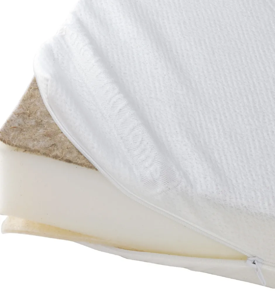 Senge|Madrasser*BabyDan Madras - 60x120 - Comfort - Tremmeseng - Hvid