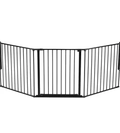 Børnegitre*BabyDan Sikkerhedsgitter - Flex L - 146-223 cm - Sort