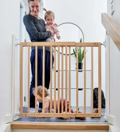 Børnegitre*BabyDan Sikkerhedsgitter - Træ - 60,5-102 cm - Multidan - Brun