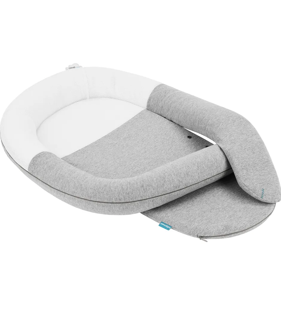 Babynests*Babymoov Babynest - Cloudnest - Antikolik - Grå/Hvid