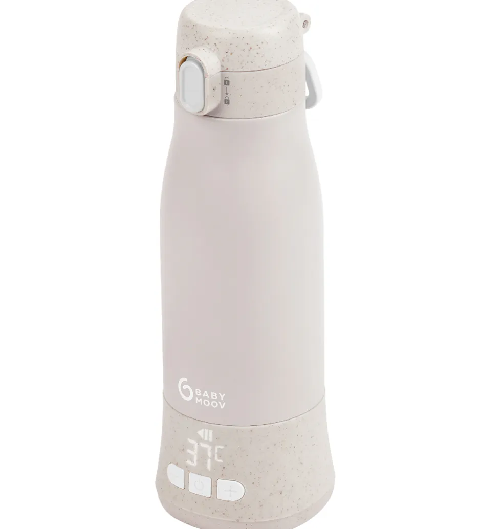 Babymoov Flaskevarmer - Moov & Feed - 340 ml - Mineral Beige