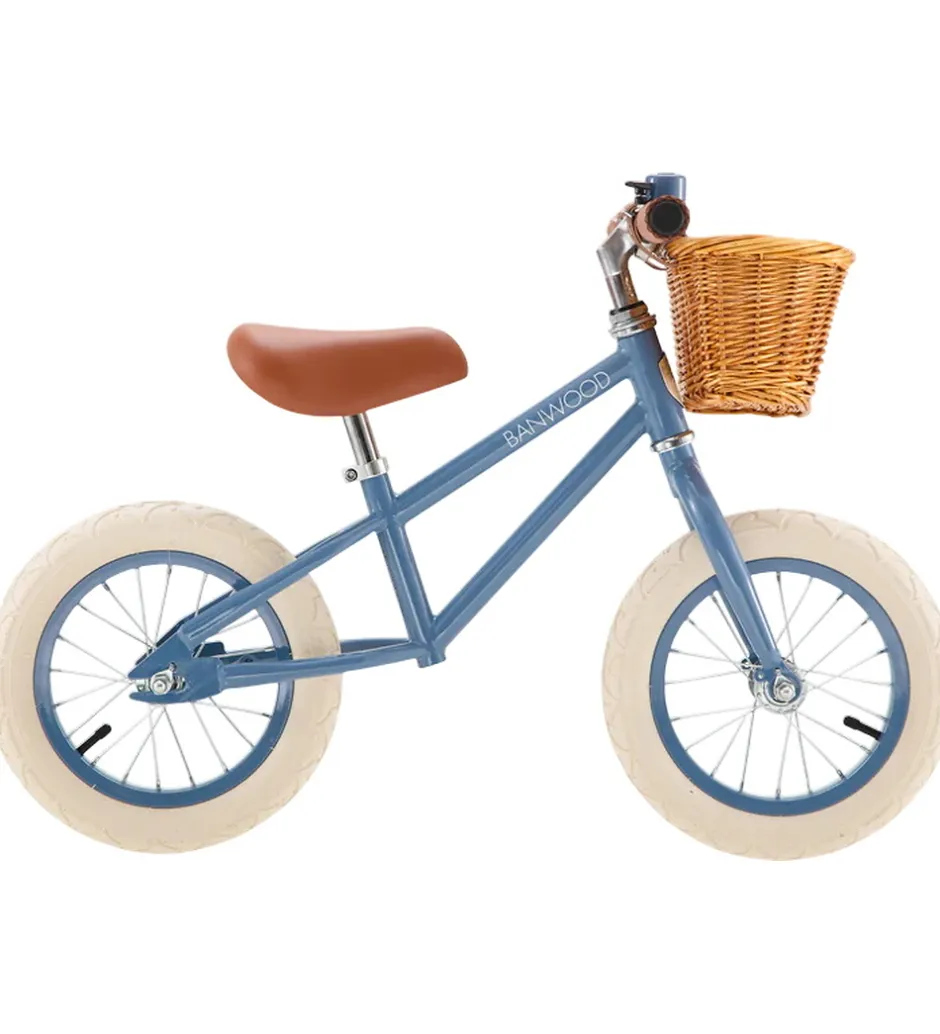 Løbecykler*Banwood Løbecykel - First Go! - 3-5 År - Blå