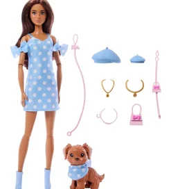 Barbie Dukke - 30 cm - Twinning Looks Brunette Polka Dots