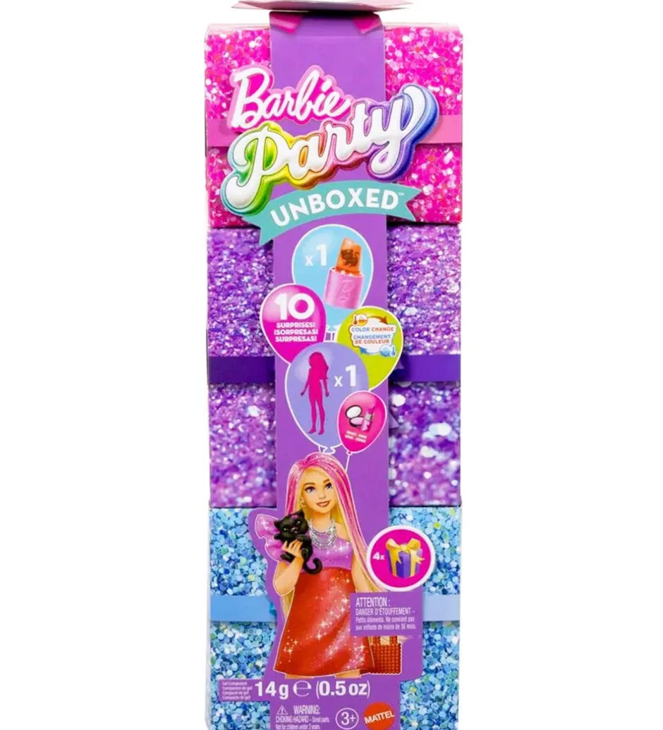 Dukker Og Tilbehør*Barbie Dukke - Glam Party Unboxed Red Original Doll