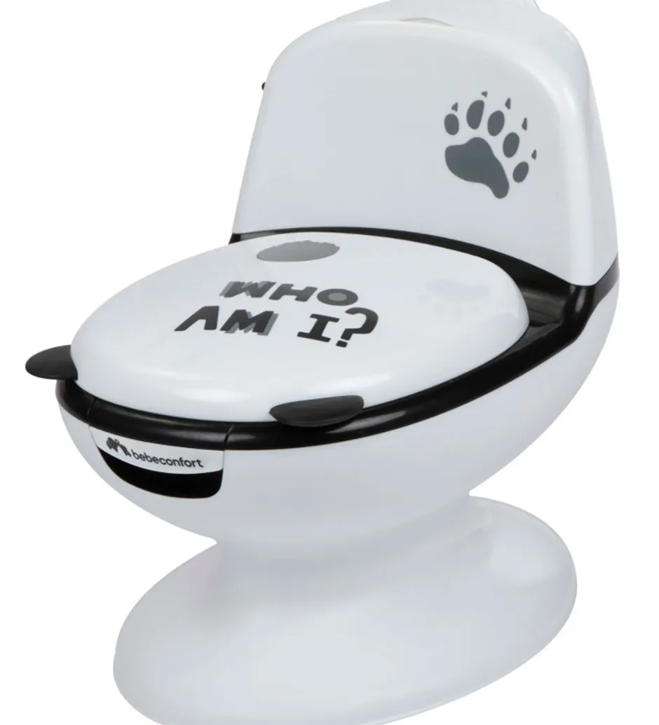Potter Og Toilethjælp*Bebeconfort Toilet - Mini - Hvid/Sort m. Panda