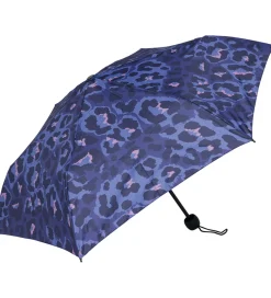 Paraplyer*Beckmann Paraply - Cheeta - Dark Blue