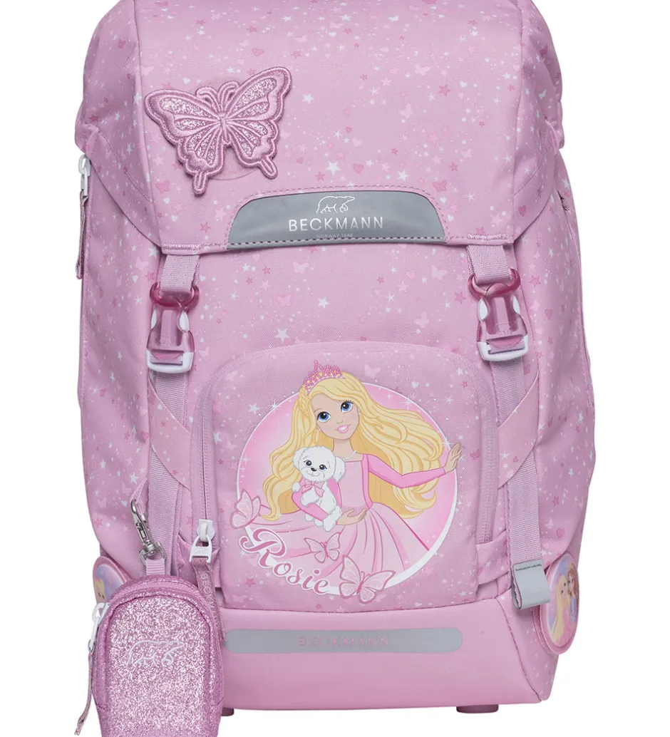 Skoletasker*Beckmann Skoletaske - Classic Maxi - Rosie - Pink