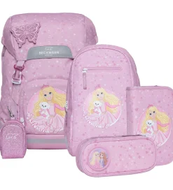 Skoletasker*Beckmann Skoletaskesæt - Classic - Rosie - Pink