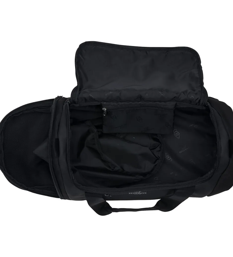Sportstasker*Beckmann Sportstaske - Black Coated - Sort