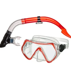 Svømmebriller|Dykkermasker*BECO Snorkelsæt - Bibione 12+ - Rød