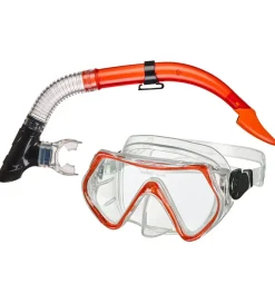 Svømmebriller|Dykkermasker*BECO Snorkelsæt - Livorno 8+ - Rød