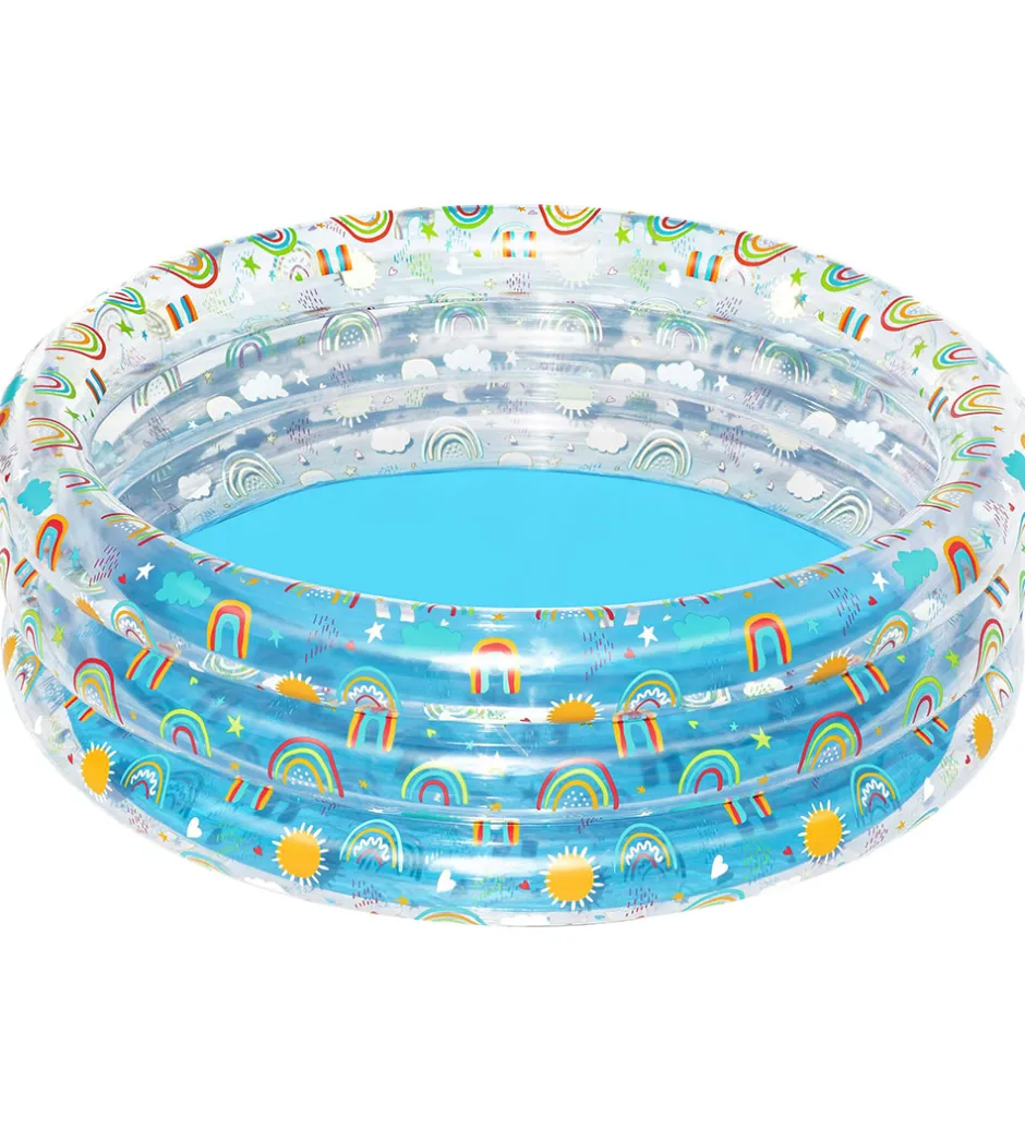 Bestway Badebassin - 150 x 53 cm - Rainbow Splash