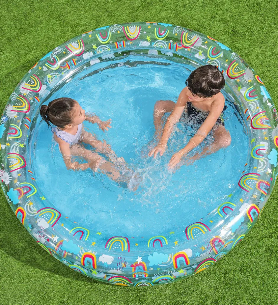 Bestway Badebassin - 150 x 53 cm - Rainbow Splash
