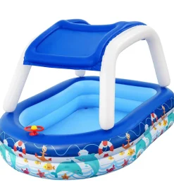 Vandleg|Badebassin*Bestway Badebassin m. Skygge - 213 x 155 cm - Sea Captain