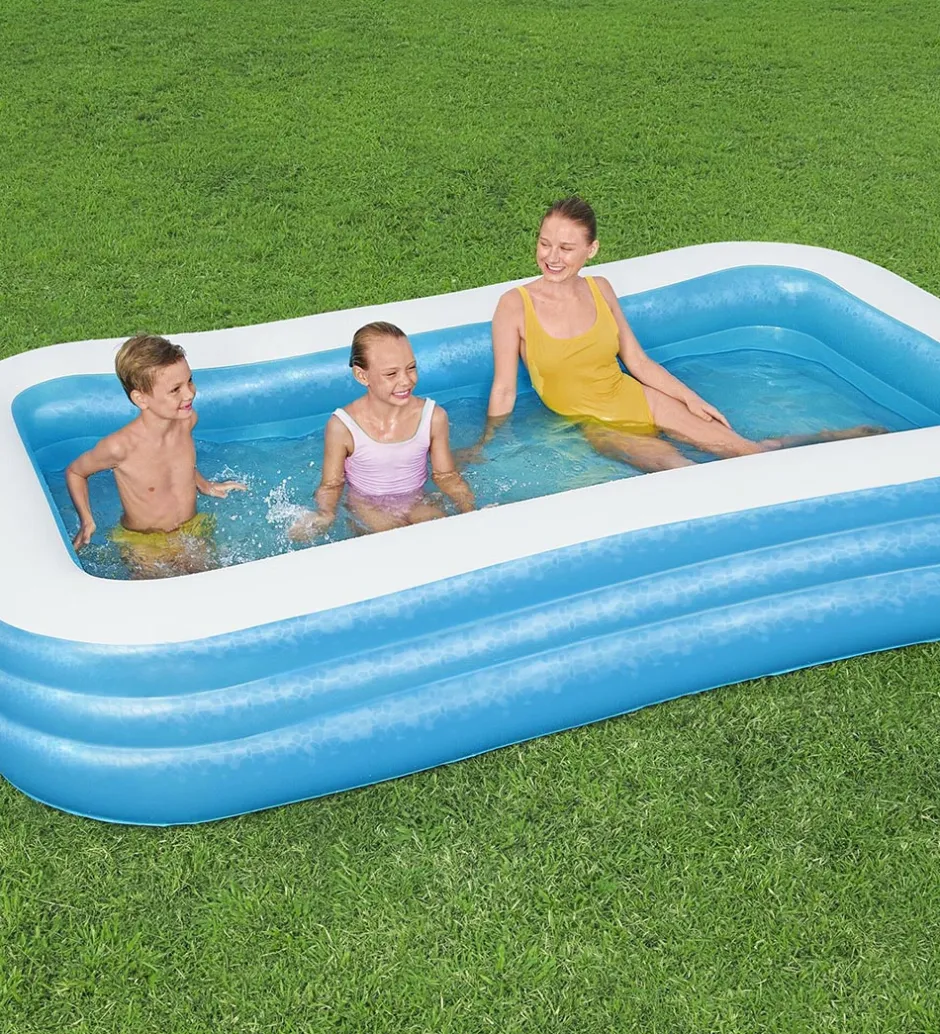 Badebassin*Bestway Oppustelig Bassin - 305x183 cm - Blå