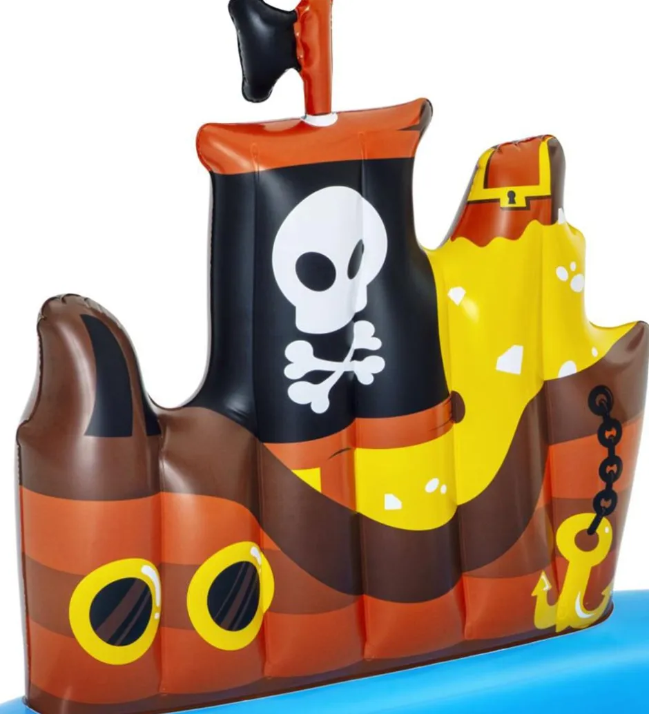 Badebassin*Bestway Oppusteligt Bassin - 1,4 x 1,3 m - Ships Ahoy Play