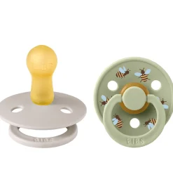 Sutter*BIBS Colour Sutter - Str. 2 - 2-pak - Rund - Mushroom Mix