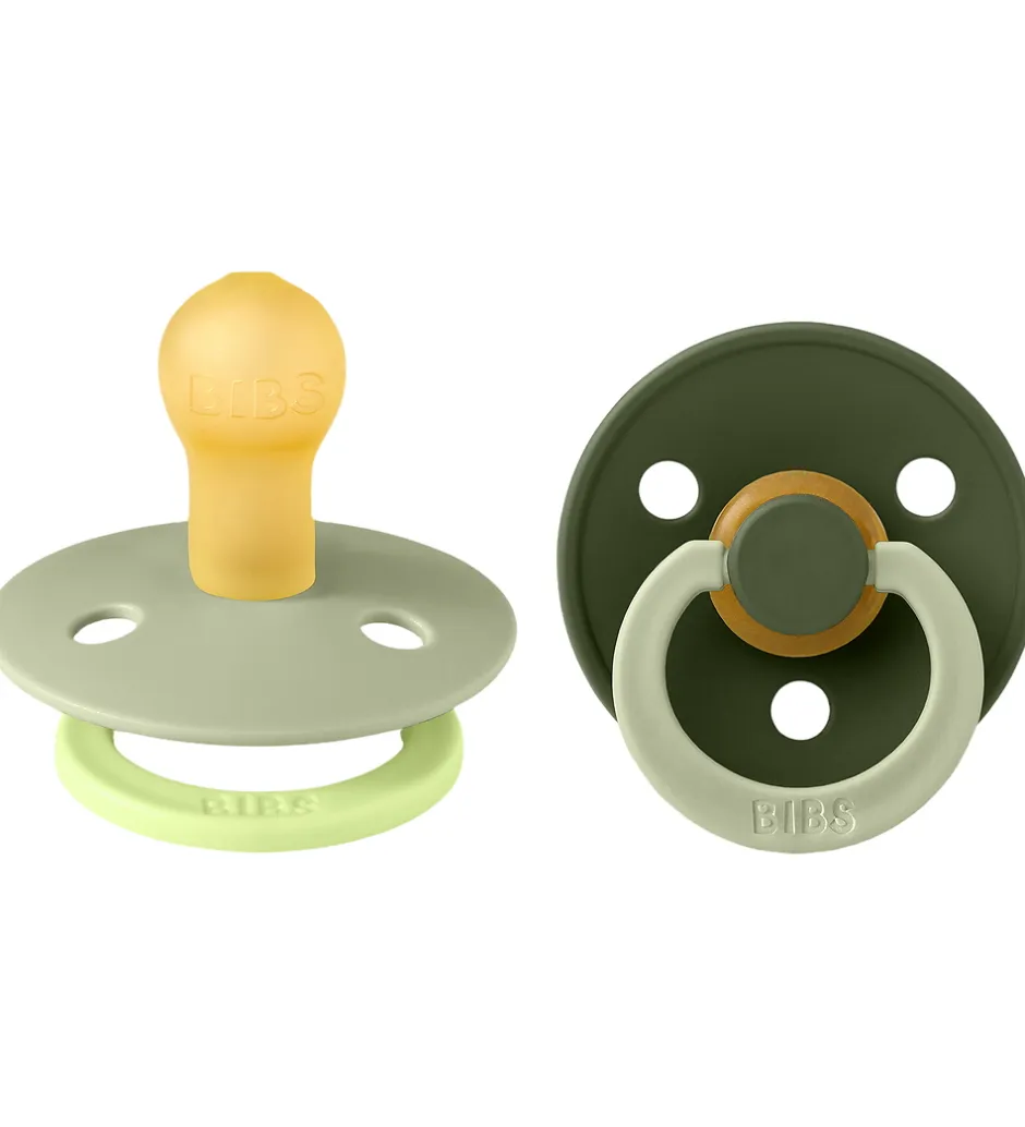 Sutter*BIBS Colour Sutter - Str. 1 - 2-pak - Rund - Sage Hunter Green