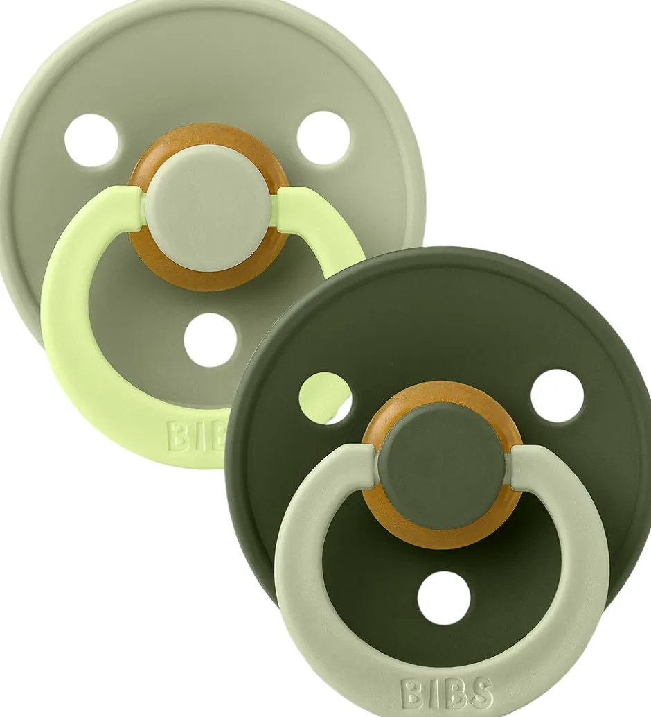 Sutter*BIBS Colour Sutter - Str. 1 - 2-pak - Rund - Sage Hunter Green