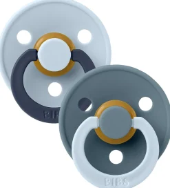 Sutter*BIBS Colour Sutter - Str. 3 - 2-pak - Rund - Baby Blue Petrol
