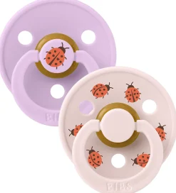 Sutter*BIBS Colour Sutter - Str. 1 - 2-pak - Rund - Violet Sky Mix