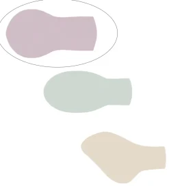 BIBS Colour Sutter - Str. 1 - 2-pak - Rund - Ivory Mix