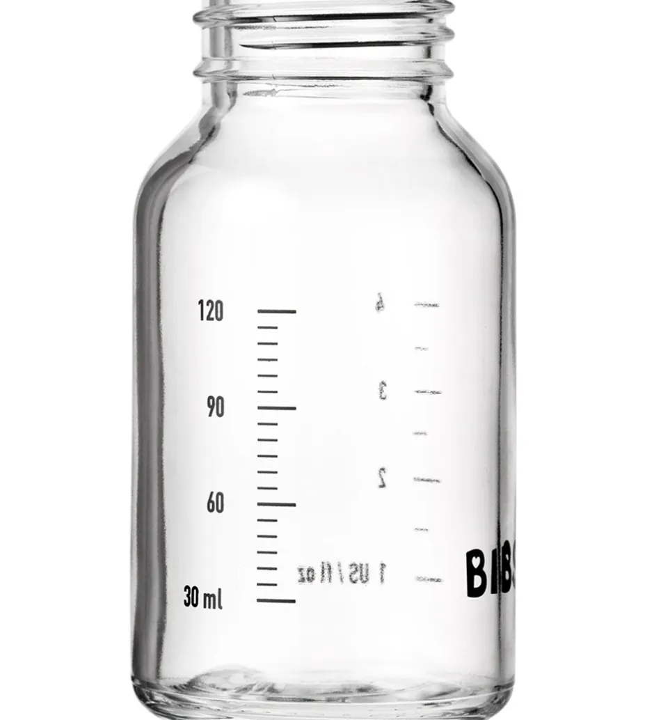 Sutteflasker|Amning*BIBS Flaske - Glas - 120 ml