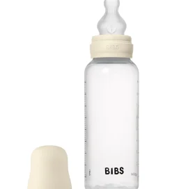 Sutteflasker|Amning*BIBS Sutteflaske - 270 ml - PP/Silikone - Ivory