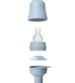 Sutteflasker|Amning*BIBS Sutteflaske - 150 ml - PP/Silikone - Baby Blue