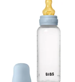 Sutteflasker|Amning*BIBS Sutteflaske - 270 ml - PP/Naturgummi - Baby Blue