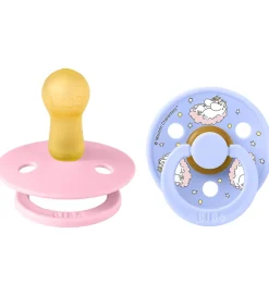 BIBS x Moomin Colour Sutter - Str. 2 - 2-pak - Baby Pink Mix
