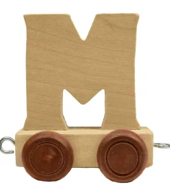 Fødselsdagstoge|Bogstaver*Bino Toys Navnetog - Træ - 5 cm - M