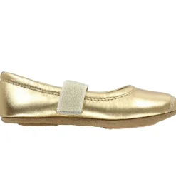 Bisgaard Ballerina Hjemmesko - Guld