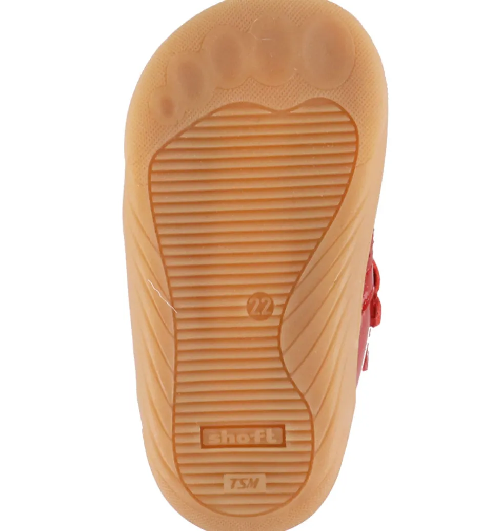 Bisgaard Vinterstøvler - Barefoot - Philine - Tex - Red Patent