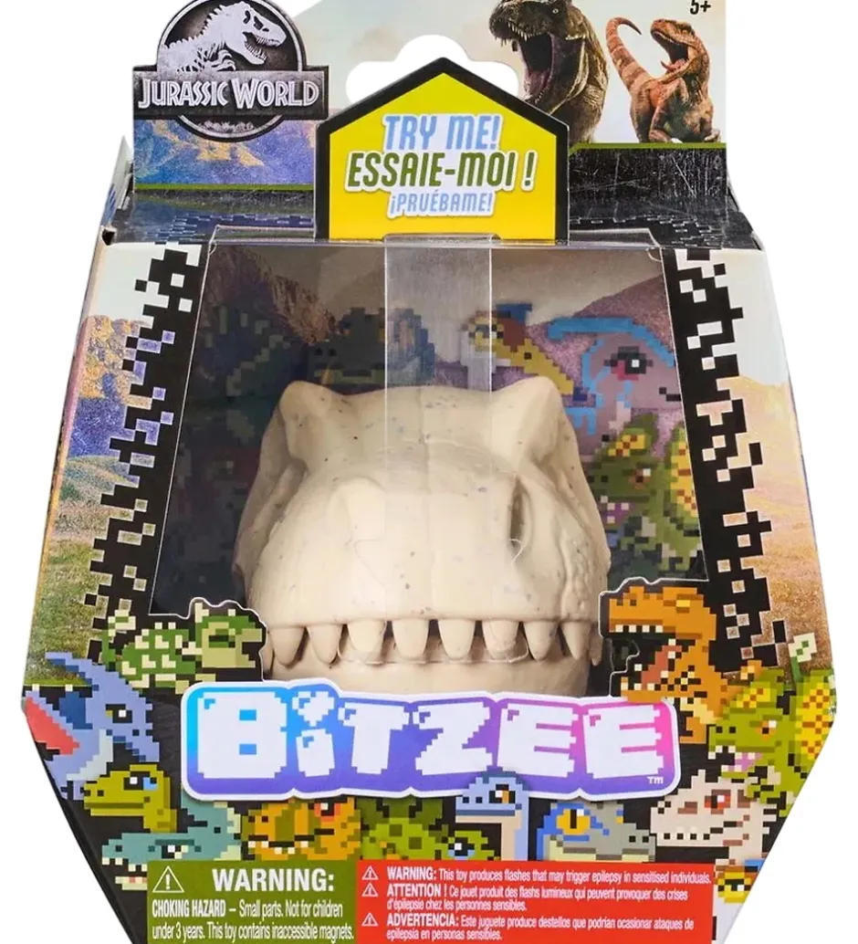 Figurer*Bitzee Legetøj - Interactive Jurassic World Pet - Digital