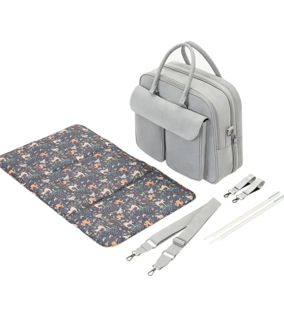 Bizzi Growin Pusletaske/Rejseseng - POD - Whisper Grey