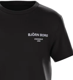Børn Björn Borg T-shirt - Black Beauty